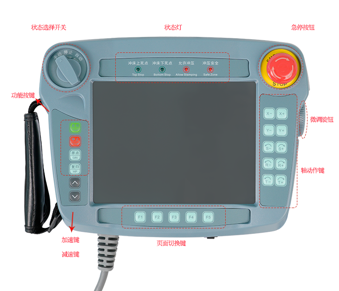 沖壓機械手控制系統(tǒng)手控器